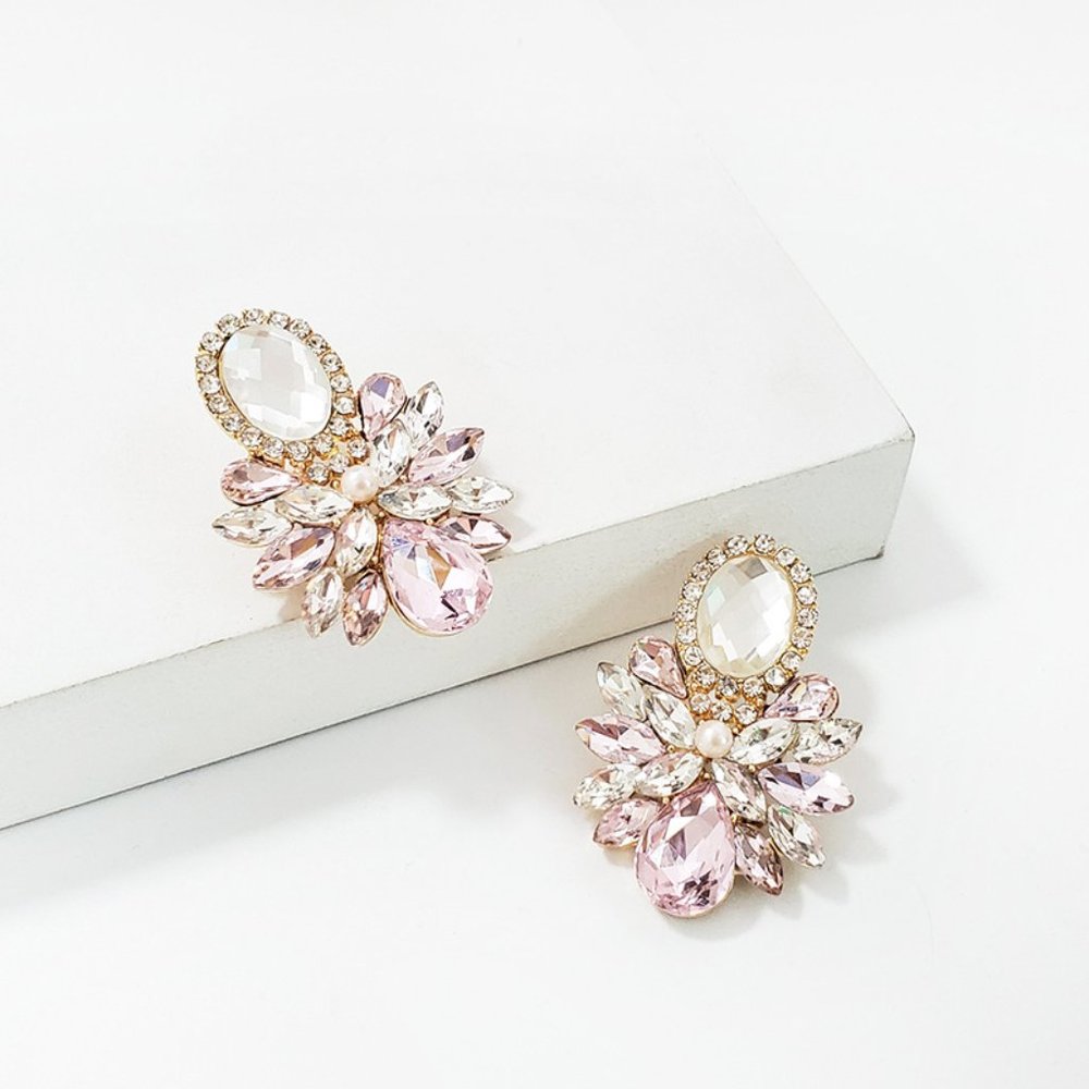 Pink Pearl Earring